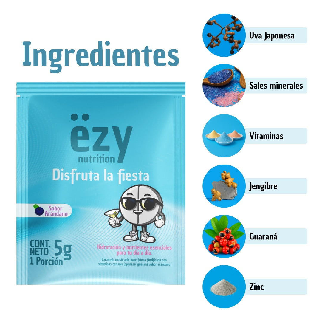 ëzy Masticable Vegano para la Fiesta