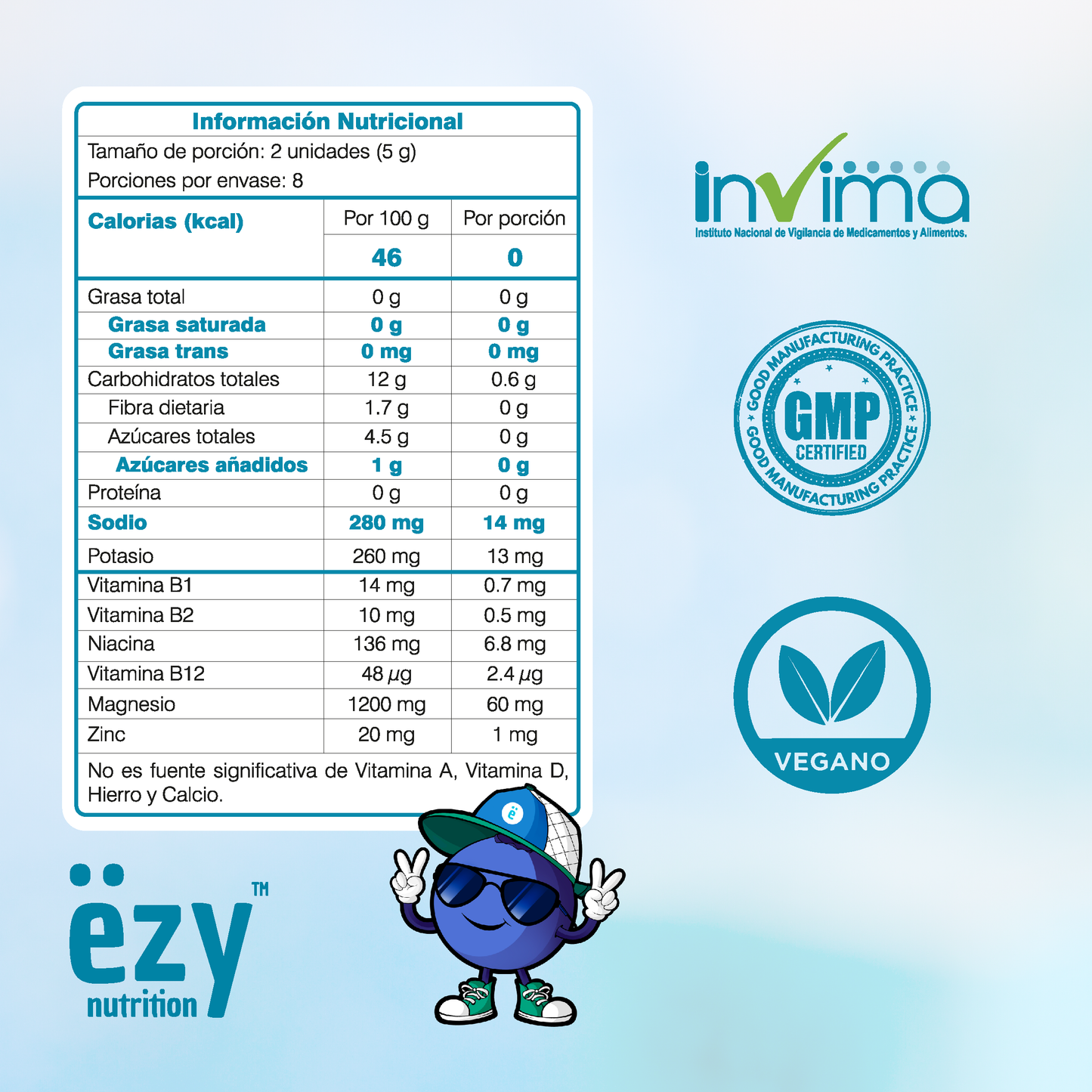 ëzy Masticable Vegano para la Fiesta