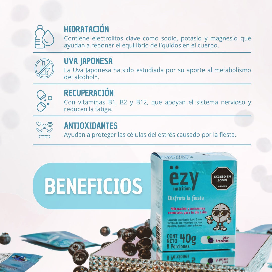 ëzy Masticable Vegano para la Fiesta