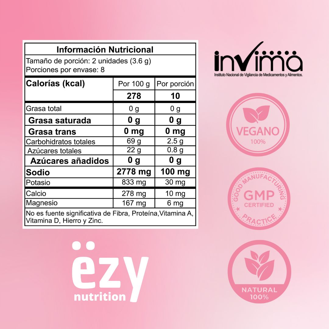 ëzy Masticable Vegano para la Hidratación